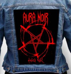 AURA NOIR 1 - Photo Quality Printed Back Patch