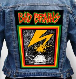 BAD BRAINS 10 - Photo Quality Printed Back Patch