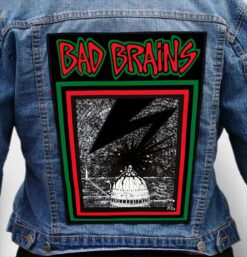 BAD BRAINS 11 - Photo Quality Printed Back Patch