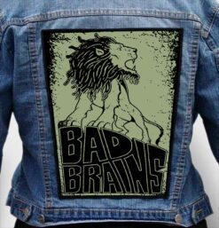 BAD BRAINS 13 - Photo Quality Printed Back Patch