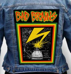 BAD BRAINS 9 - Photo Quality Printed Back Patch