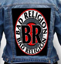 BAD RELIGION 1 - Photo Quality Printed Back Patch