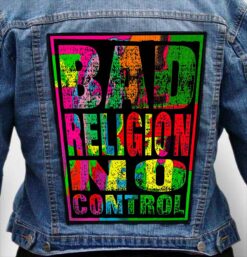 BAD RELIGION 13 - Photo Quality Printed Back Patch
