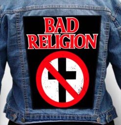 BAD RELIGION 16 - Photo Quality Printed Back Patch