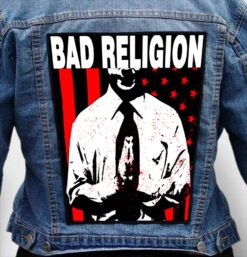 BAD RELIGION 7 - Photo Quality Printed Back Patch