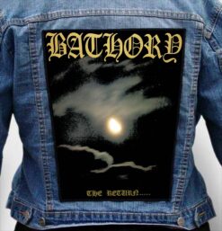 BATHORY 24 - Photo Quality Printed Back Patch