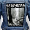 BEHEMOTH 1 - Photo Quality Printed Back Patch