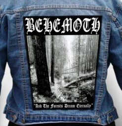 BEHEMOTH 1 - Photo Quality Printed Back Patch