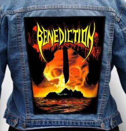 BENEDICTION 1 - Photo Quality Printed Back Patch