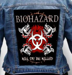 BIOHAZARD 2 - Photo Quality Printed Back Patch