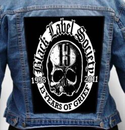 BLACK LABEL SOCIETY 1 - Photo Quality Printed Back Patch