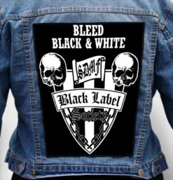 BLACK LABEL SOCIETY 5 - Photo Quality Printed Back Patch