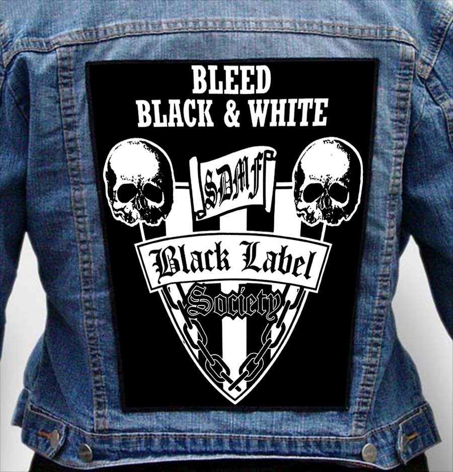 BLACK LABEL SOCIETY 5 - Photo Quality Printed Back Patch