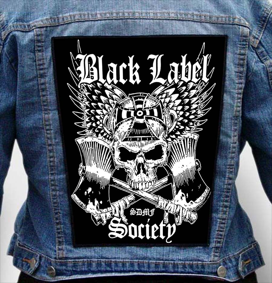 BLACK LABEL SOCIETY 7 - Photo Quality Printed Back Patch