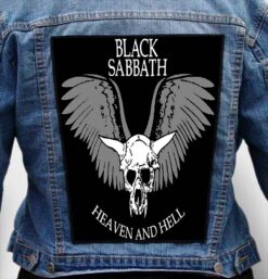 BLACK SABBATH 10 - Photo Quality Printed Back Patch