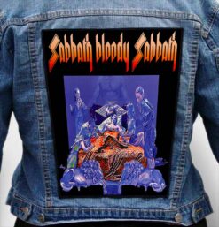 BLACK SABBATH 17 - Photo Quality Printed Back Patch