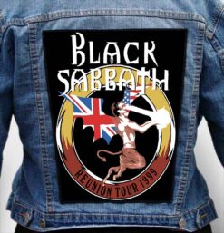 BLACK SABBATH 7 - Photo Quality Printed Back Patch