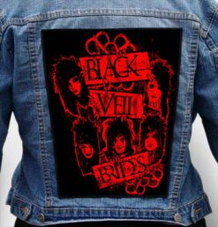 BLACK VEIL BRIDES 5 - Photo Quality Printed Back Patch