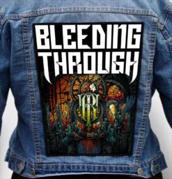 BLEEDING THROUGH 1 - Photo Quality Printed Back Patch