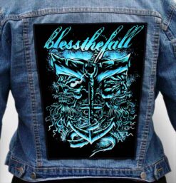 BLESSTHEFALL 4 - Photo Quality Printed Back Patch