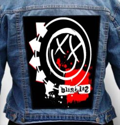 BLINK 128 1 - Photo Quality Printed Back Patch
