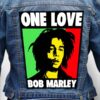 BOB MARLEY 1 - Photo Quality Printed Back Patch