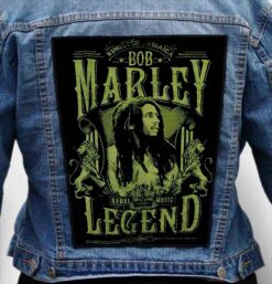 BOB MARLEY 10 - Photo Quality Printed Back Patch