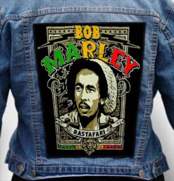 BOB MARLEY 5 - Photo Quality Printed Back Patch