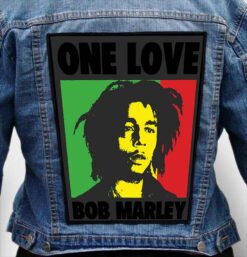 BOB MARLEY 7 - Photo Quality Printed Back Patch