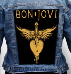 BON JOVI 1 - Photo Quality Printed Back Patch