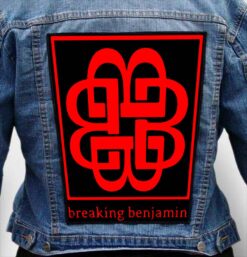 BREAKING BENJAMIN 1 - Photo Quality Printed Back Patch