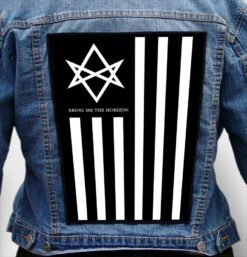 BRING ME THE HORIZON 12 - Photo Quality Printed Back Patch