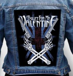BULLET FOR MY VALENTINE 10 - Photo Quality Printed Back Patch