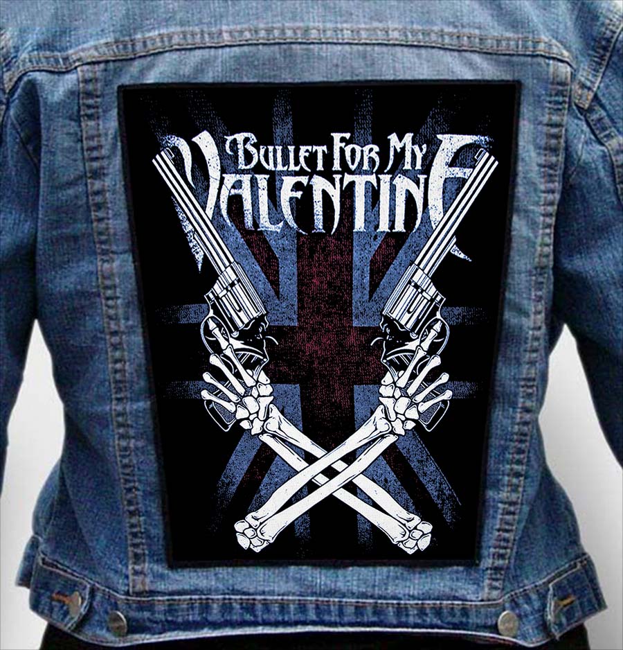 BULLET FOR MY VALENTINE 10 - Photo Quality Printed Back Patch