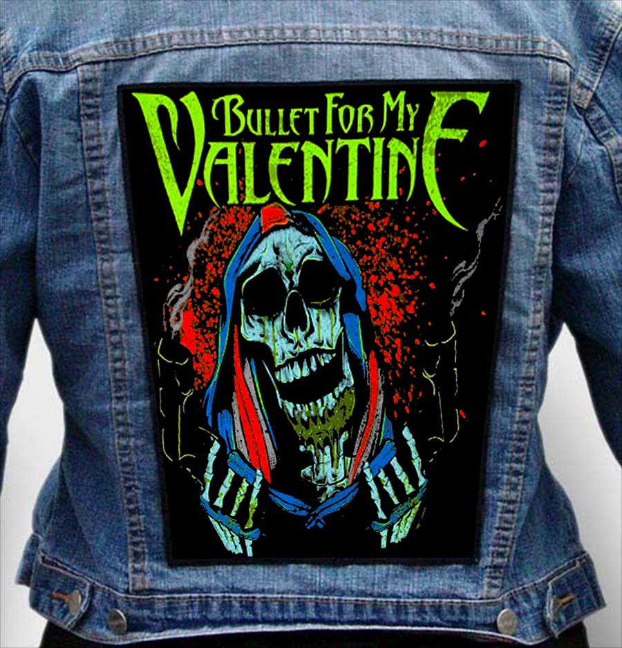BULLET FOR MY VALENTINE 11 - Photo Quality Printed Back Patch