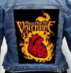 BULLET FOR MY VALENTINE 14 - Photo Quality Printed Back Patch