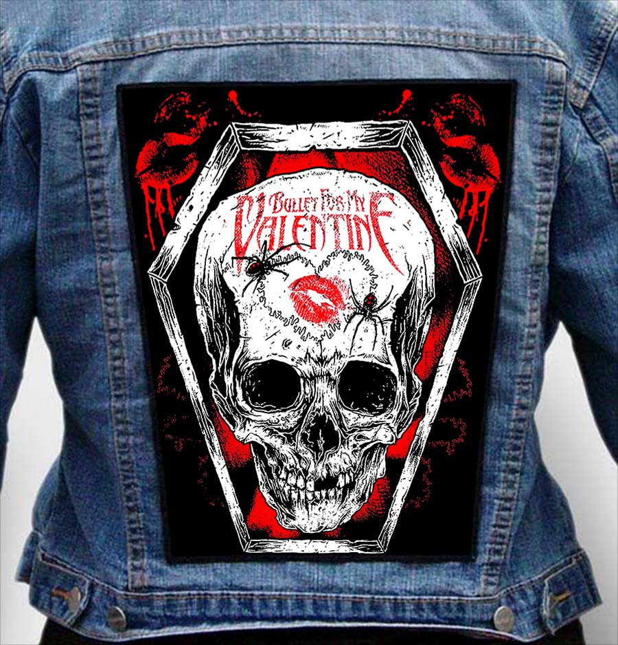 BULLET FOR MY VALENTINE 15 - Photo Quality Printed Back Patch
