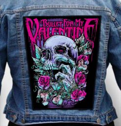 BULLET FOR MY VALENTINE 19 - Photo Quality Printed Back Patch