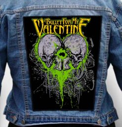 BULLET FOR MY VALENTINE 21 - Photo Quality Printed Back Patch