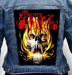 BULLET FOR MY VALENTINE 23 - Photo Quality Printed Back Patch