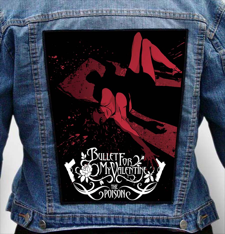BULLET FOR MY VALENTINE 24 - Photo Quality Printed Back Patch