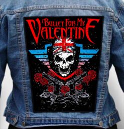 BULLET FOR MY VALENTINE 3 - Photo Quality Printed Back Patch