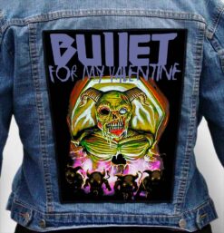BULLET FOR MY VALENTINE 7 - Photo Quality Printed Back Patch