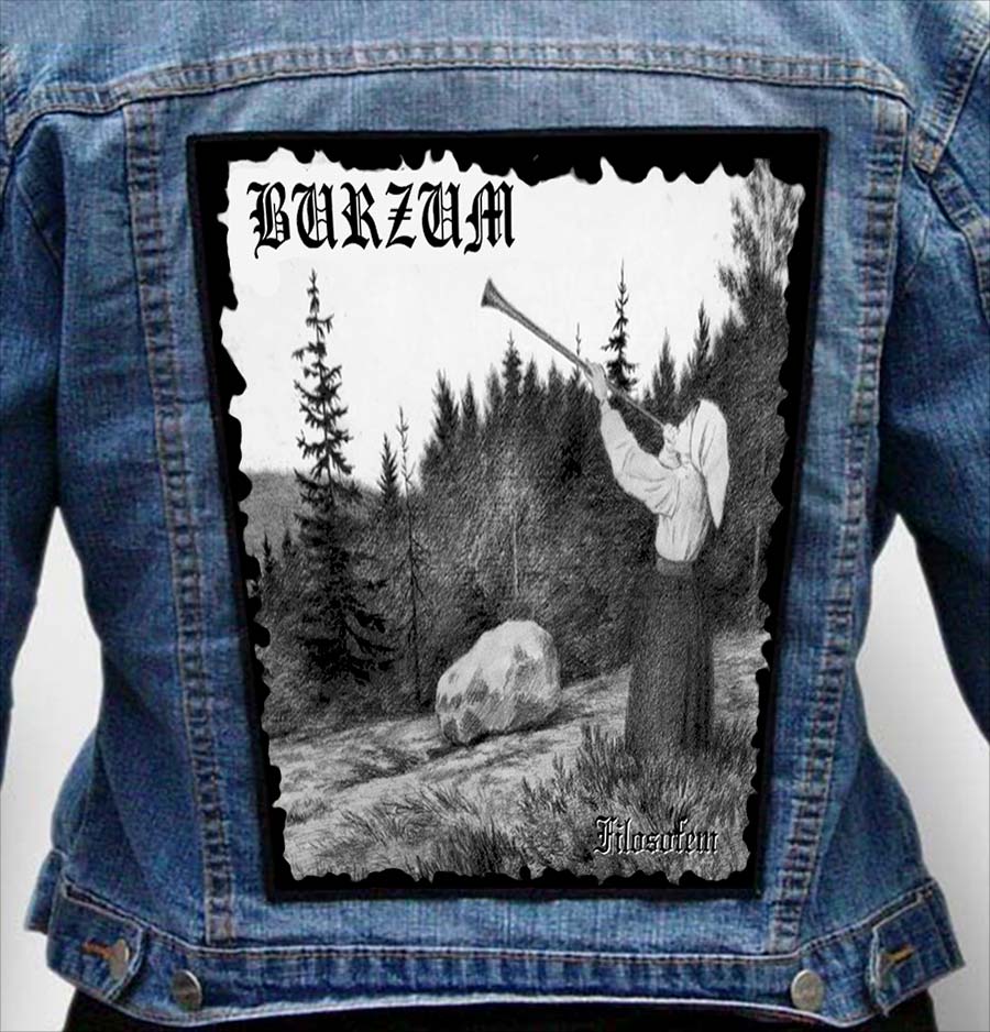 BURZUM 11 - Photo Quality Printed Back Patch