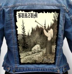 BURZUM 12 - Photo Quality Printed Back Patch