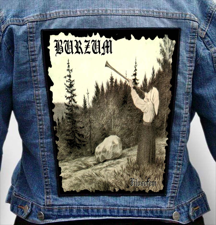 BURZUM 12 - Photo Quality Printed Back Patch