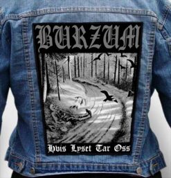 BURZUM 14 - Photo Quality Printed Back Patch