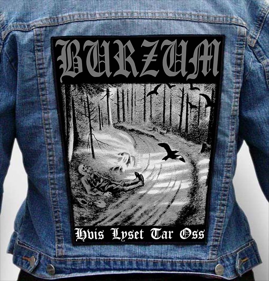 BURZUM 14 - Photo Quality Printed Back Patch