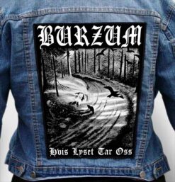 BURZUM 15 - Photo Quality Printed Back Patch