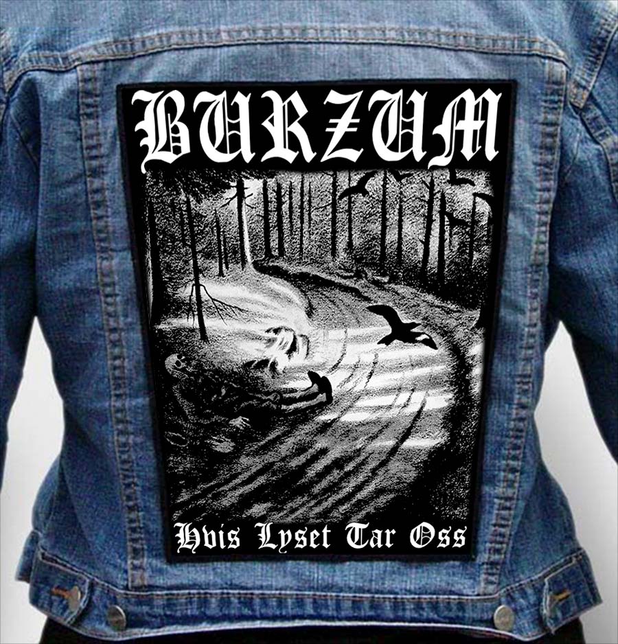 BURZUM 15 - Photo Quality Printed Back Patch